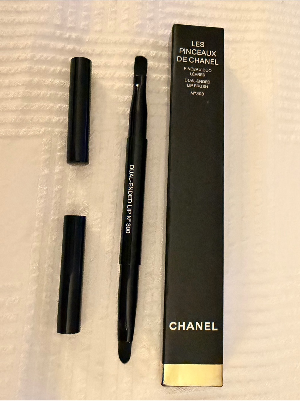 CHANEL LES PINCEAUX DE CHANEL Dual Ended Lip Brush NEW in box
